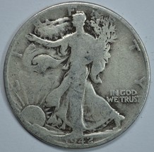 1942 P Walking liberty circulated silver half dollar - $13.50