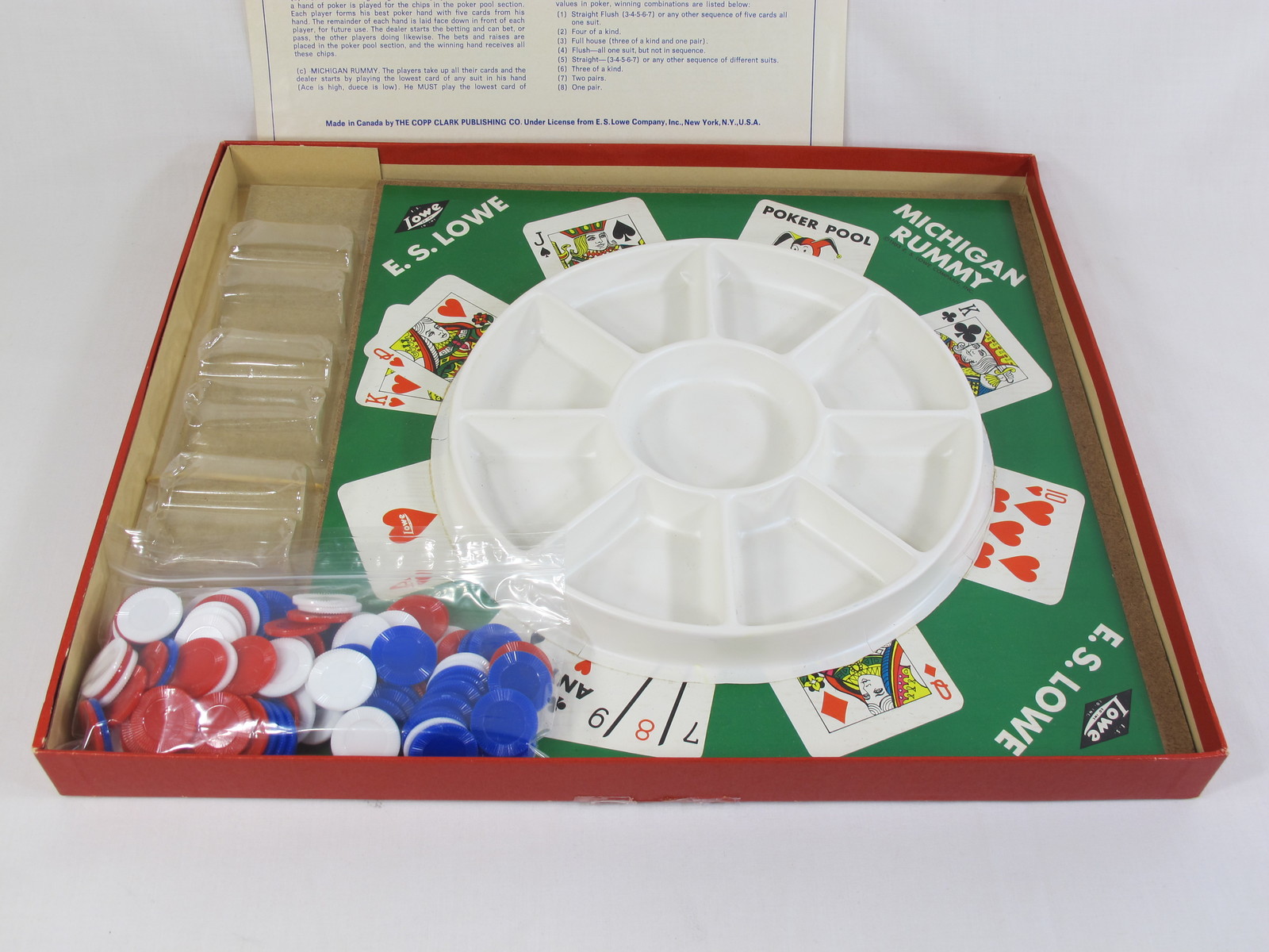 Michigan Rummy 1963 Card Game w/Chips Copp and 50 similar items