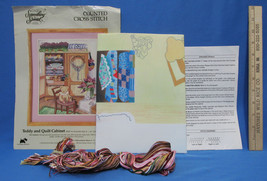 Counted Cross Stitch Embroidery Kit Something Special Teddy &amp; Quilt Embr... - $10.88