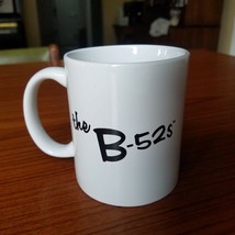 The B-52&#39;S White Mug 10 oz 3&quot; wide by 4&quot; high - Retro style logo - $12.55