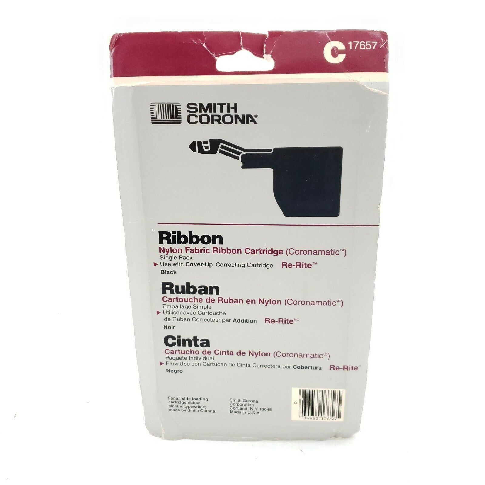 /'SMITH CORONA XD5700/' ELECTRONIC//ELECTRIC/' LIFT OFF//CORRECTION CARTRIDGE
