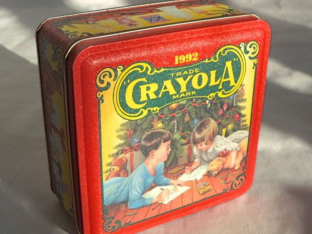 crayola tin can