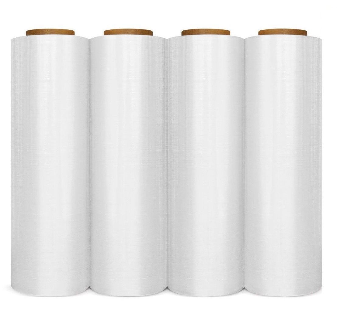 Clear Cast Stretch Film Wrap 18" x 1000' x 115 Gauge Hand Bundling 8
