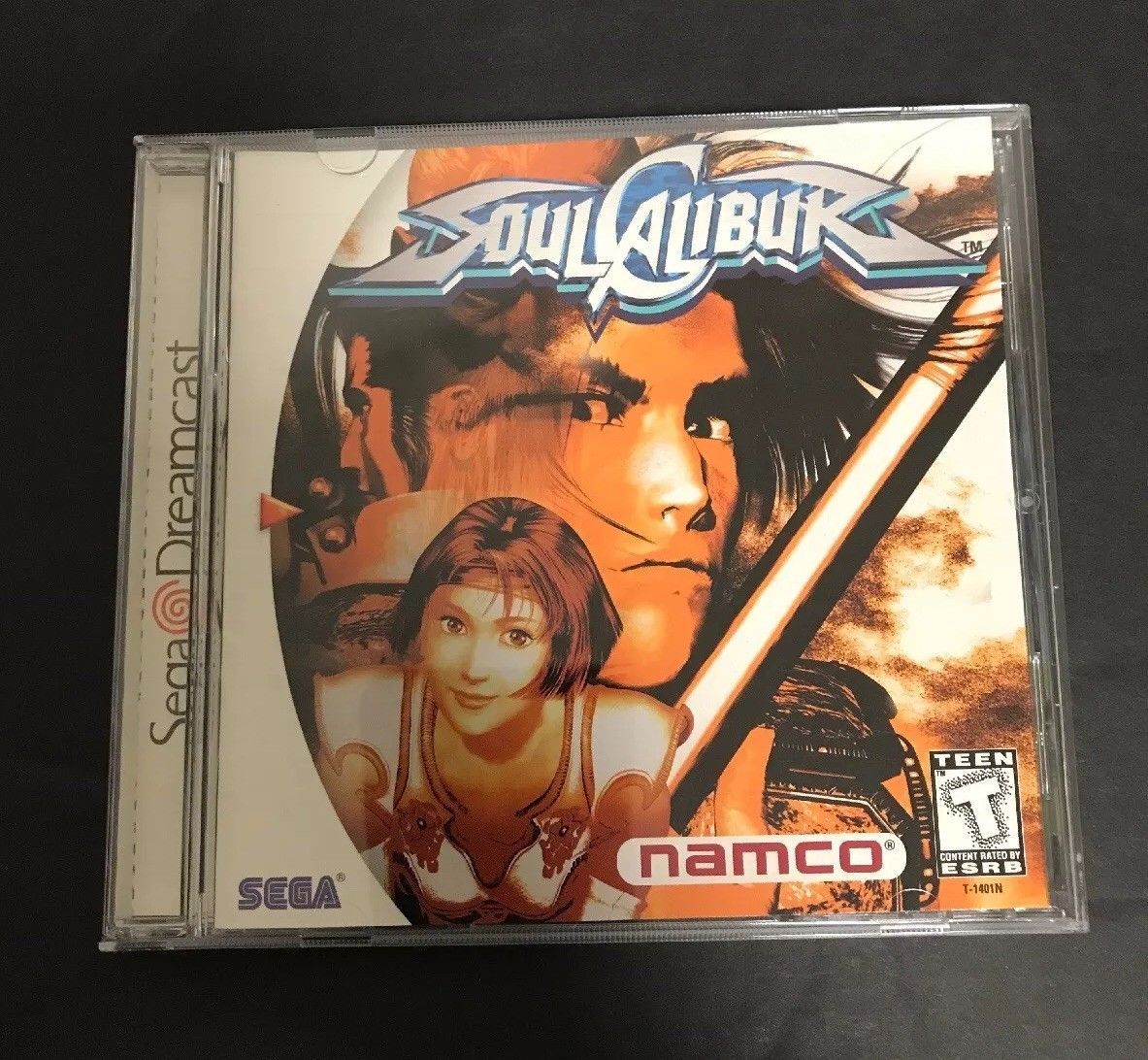 Soul Calibur Sega Dreamcast Namco 1999 Arthur Kilik Ivy Astaroth Rock ...