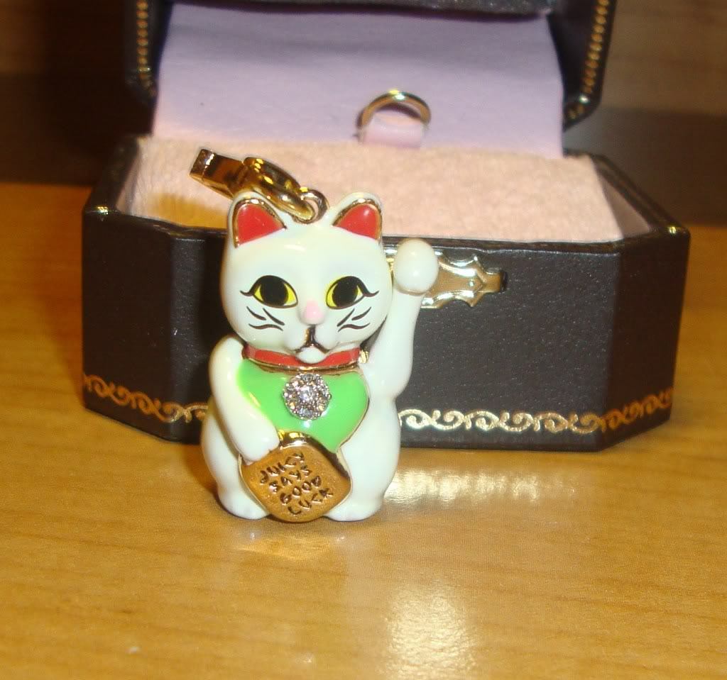 juicy couture Maneki Neko Lucky Cat Charm YJRU2724 for BRACELET ...