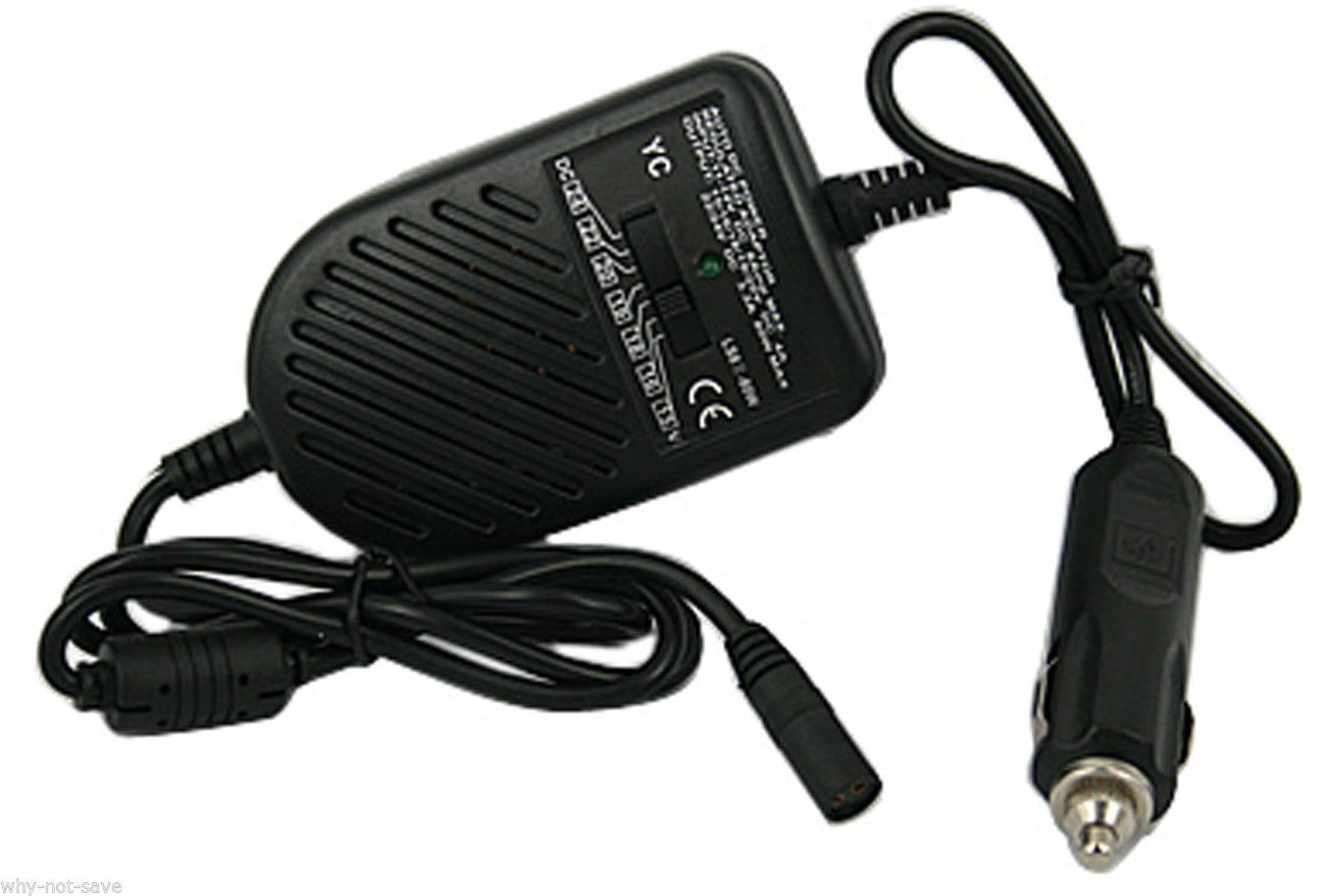 Universal Laptop Notebook Car Charger with interchangeable connector