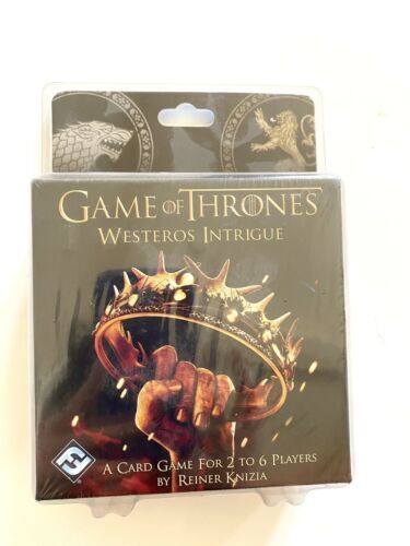 Primary image for Game Of Thrones HBO Sealed Westeros Intrigue Card Game 2-6 Players Age 8 & Above