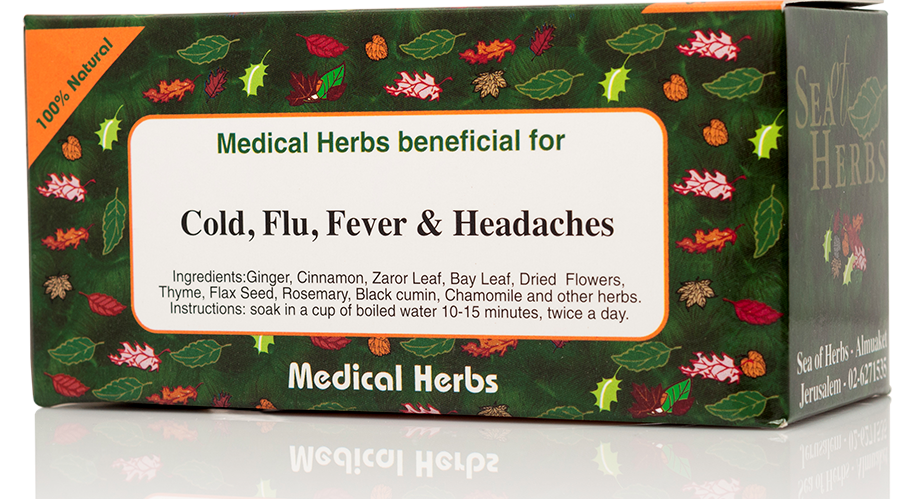 Cold, Flu, Fever, and Headaches Tea (Herbal Teas)