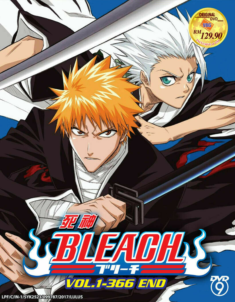 Anime DVD Bleach Complete Series (Vol.1366 End) English Subtitle