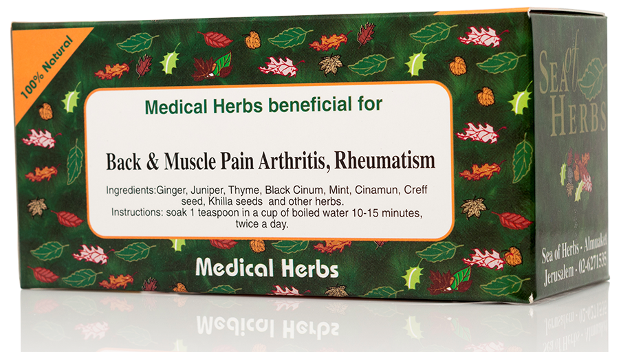 Back & Muscle Pain Arthritis, Rheumatism Tea (Herbal Teas)