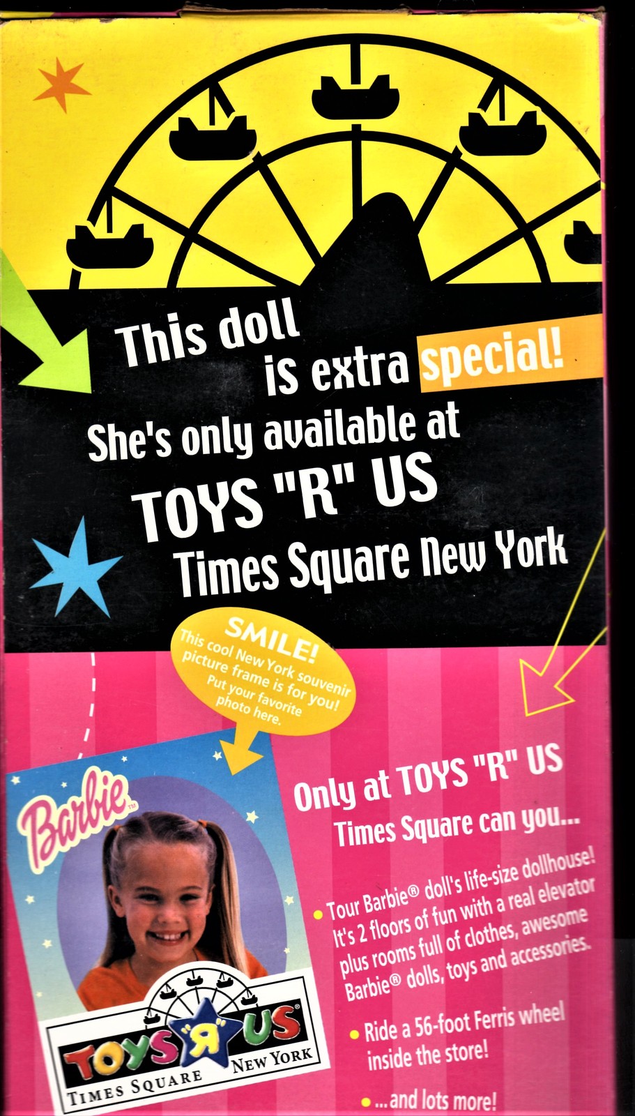 Barbie Doll Toys R Us Times Square, New York AA Other