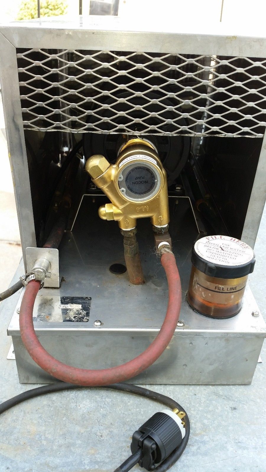 DYNAFLUX ? STAINLESS STEEL TIG WELDER WATER COOLER CHILLER NEW PUMP