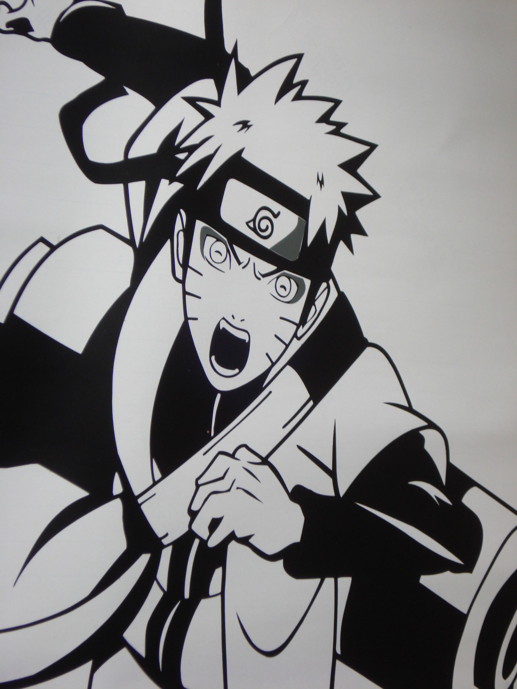 Uzumaki Naruto vinyl wall art decal sticker 104 X 52 cm Other