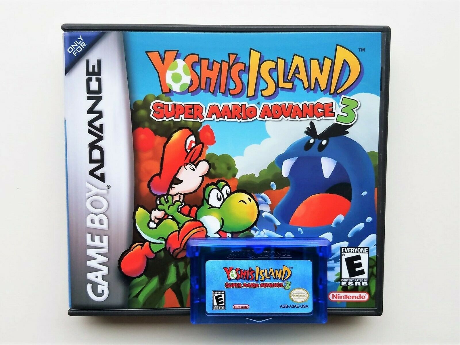 Yoshi's Island Super Mario World Advance 3 - Nintendo Game Boy Advance GBA (USA)