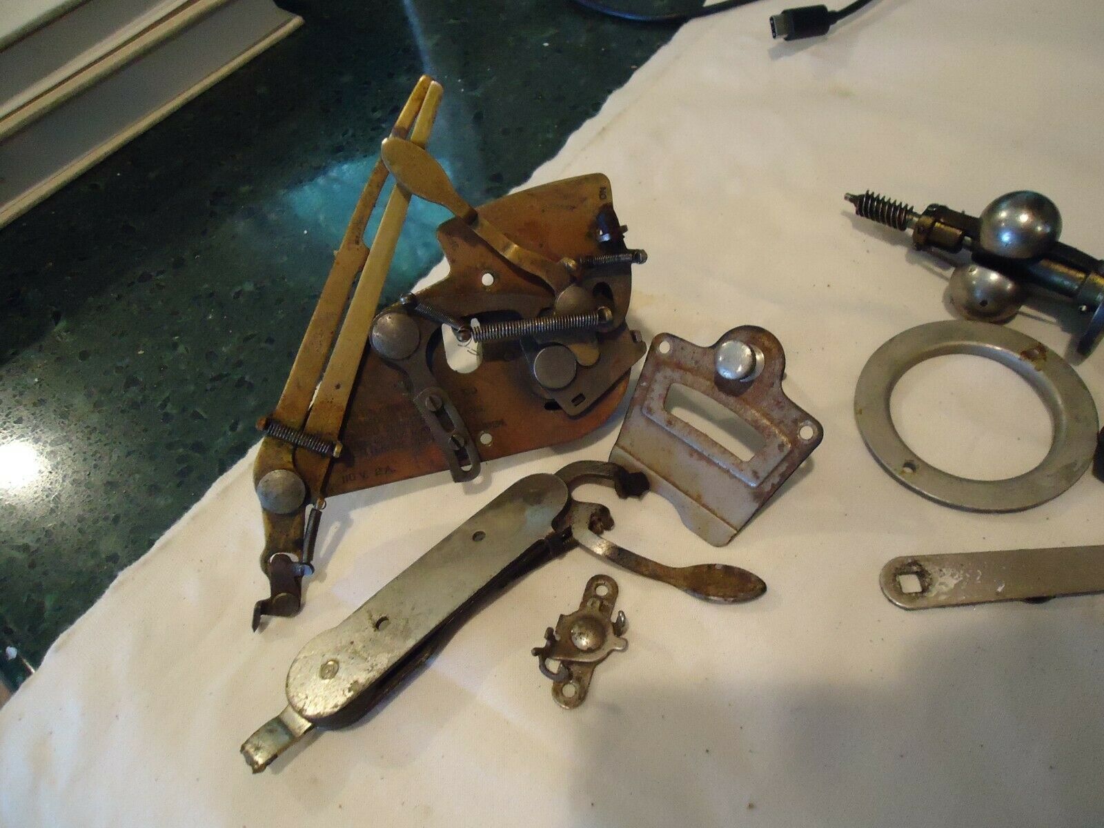 Parts for Antique Phonograph pathe , Victor ,Gramaphone Hardware Job ...