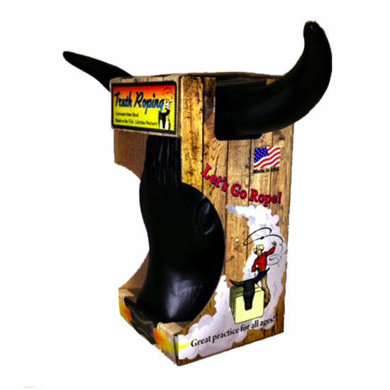 Truth Roping Steer Head dummy rodeo practice team rope Black New black