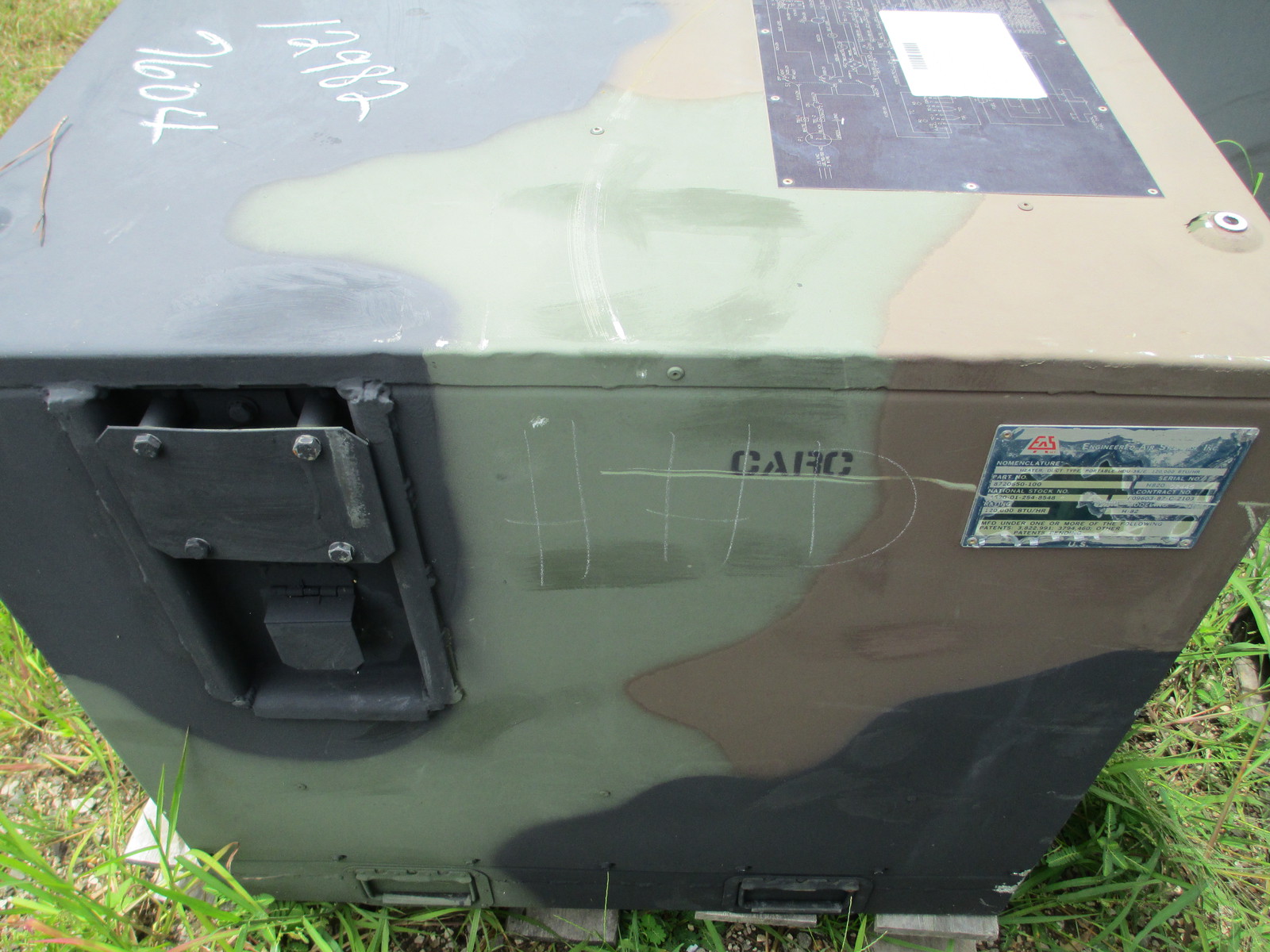 H82, HEATER, DUCT TYPE, PORTABLE, HDU36/E, 120,000 BTU, DIESEL