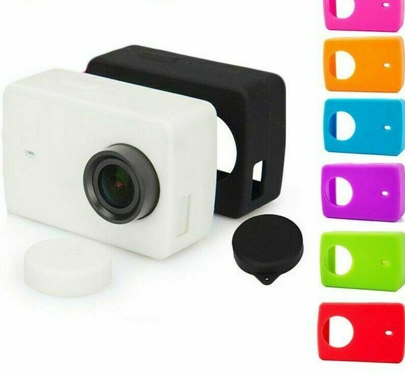 Camera Accessories Silicone Case Lens Rubber Shell for Xiaomi Yi  Action Camera
