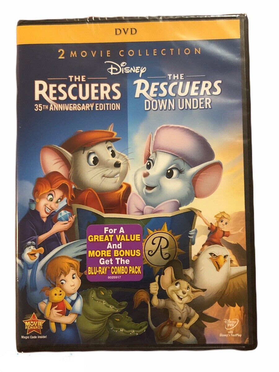 The Rescuers Dvd Cover