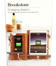 Brookstone Charging Station Keeps Devices Charged and Organized NEW - $17.75