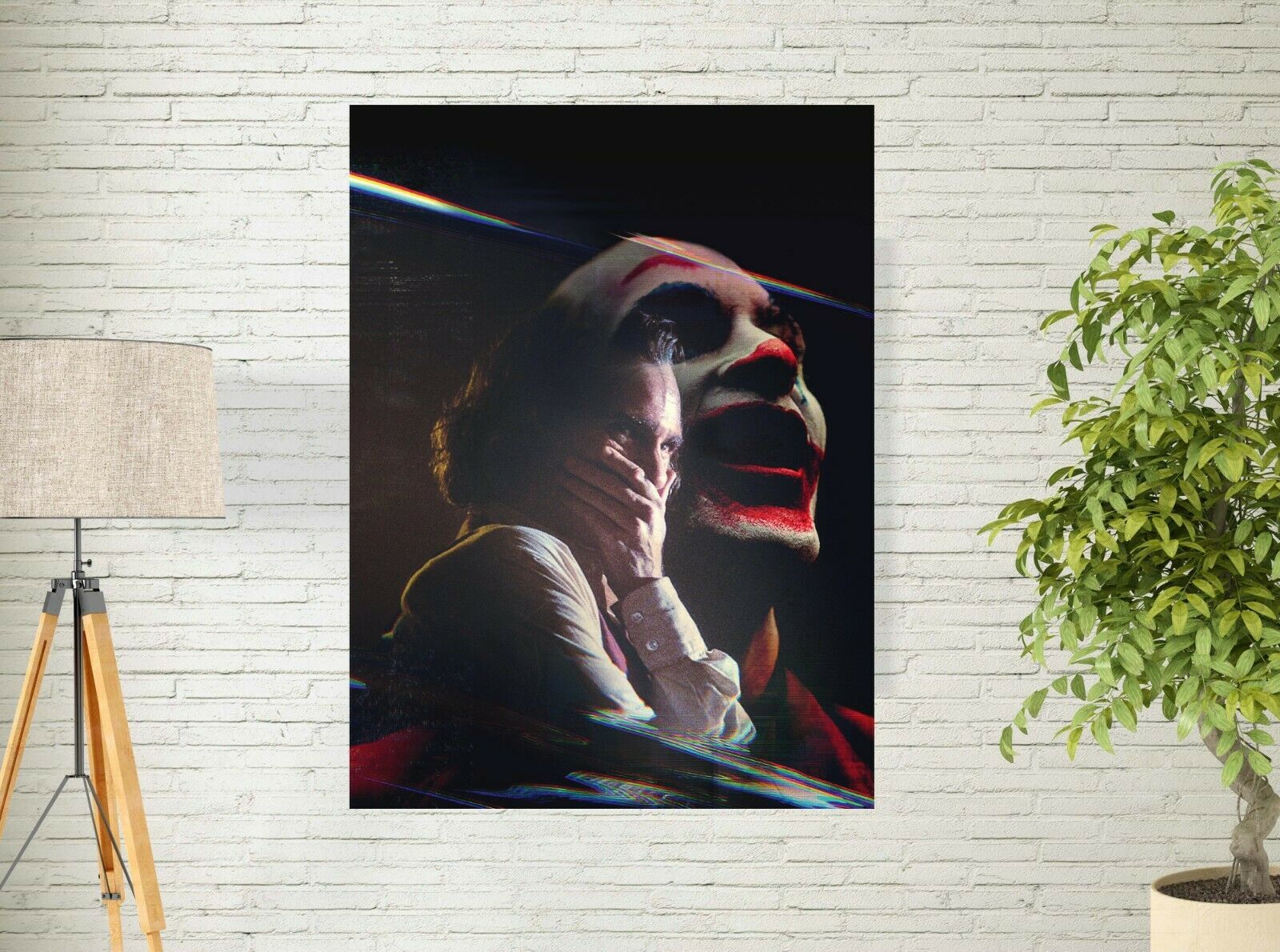 Joker Poster Joaquin Phoenix Movie 24x36 27x40 32x48 2019 DC Comics Art Print