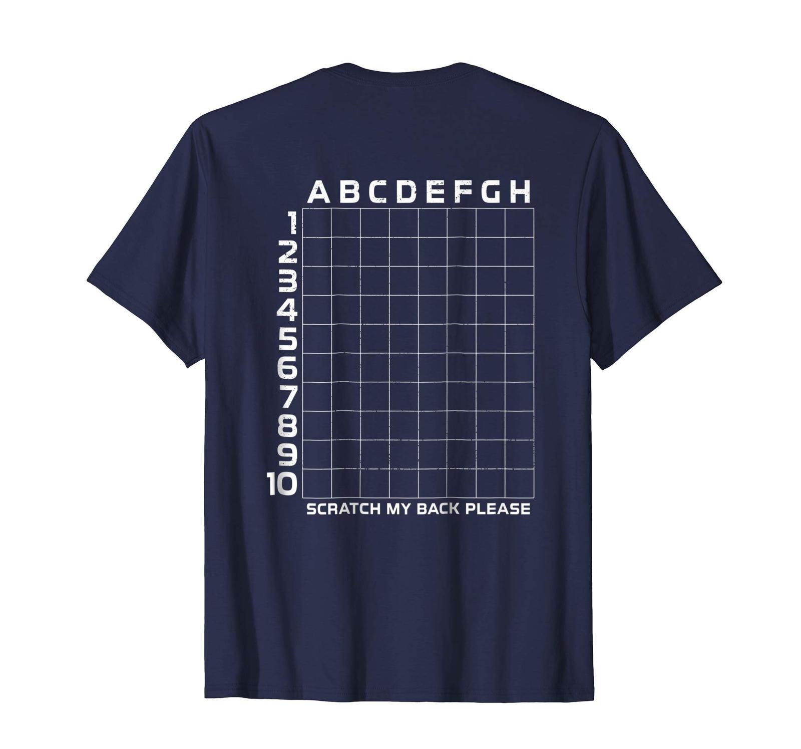 New Tee Back Scratching Shirt Scratch My Back Grid Scratcher TShirt