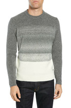 Hugo Boss Mens Grey Ombre Knit Ecuardo Wool Blend Sweater Sz X-Large XL 3013-10 - $235.62