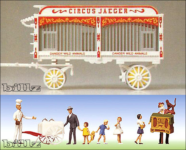 ho scale circus animals