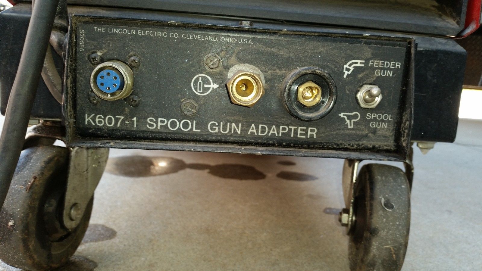 Lincoln Electric Idealarc SP250 Mig Welder & magnum SG spool gun