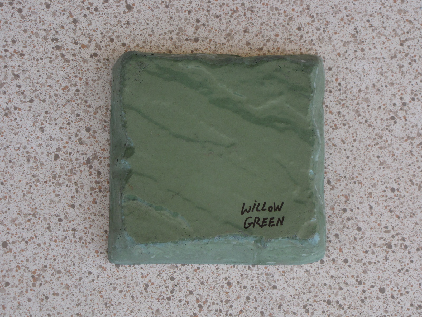 25 LBS. WILLOW GREEN POWDER TO COLOR CONCRETE, CEMENT, PLASTER, GROUT