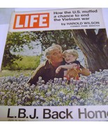 Vintage Life Magazine with President Lyndon B. Johnson Cover 1971 - $10.00