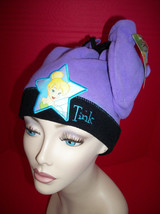 Disney Fairies Baby Clothes Set Tinkerbell Toddler Purple Star Hat Cap M... - $12.34