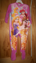 Disney Princess Baby Clothes 18M Princesses Footy Sleepwear PJ Infant Pajamas - $14.24