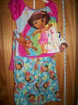 Dora The Explorer Baby Clothes 18M Infant Puppy Pajama Set PJ Sleepwear Outfit - $18.99