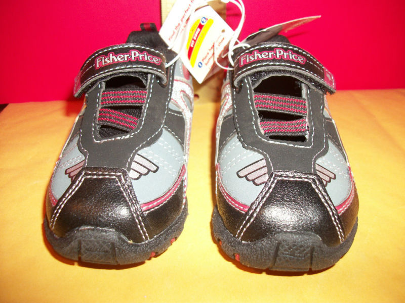 Fashion Gift Fisher Price Baby Clothes Toddler Sneakers 7 Black