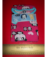 Fashion Gift Gerber Baby Clothes 18M Thermal Sleepwear Pink Panda Pajama... - $6.64