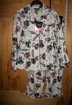 Joe Boxer Girl Clothes XS 4/5 X-Small Pajama Set PJs Cheerio Puppy Dog Sleepwear - $16.14