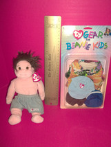 Ty Beanies Doll Set Toy Tumbles Kid Cloth Baby Boy 2000 Plus School Days... - $18.99