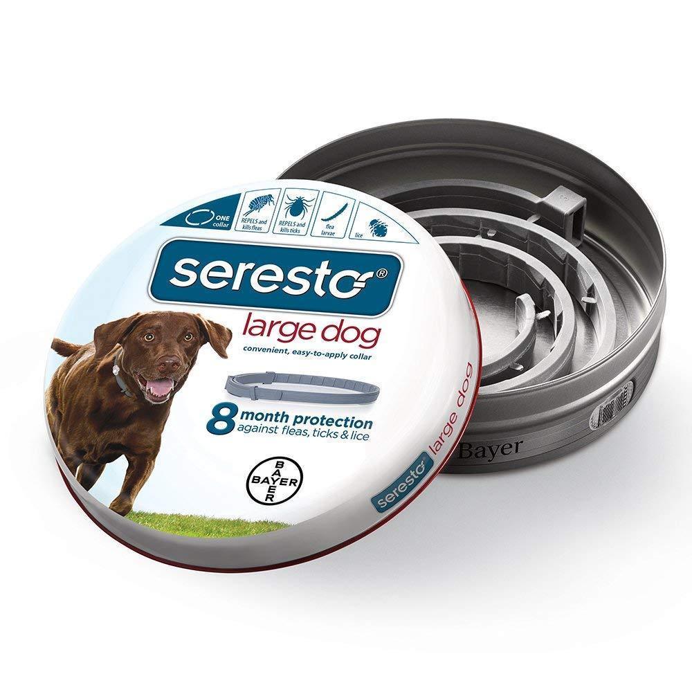Bayer Animal Health Seresto Flea and Tick Collar for Large Dogs Flea