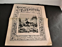 1897 Good Literature Magazine September issue illustration -In  the Adir... - $15.16