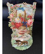 Victorian Fold Out 3D Angel Valentine's Day Card  - $35.00