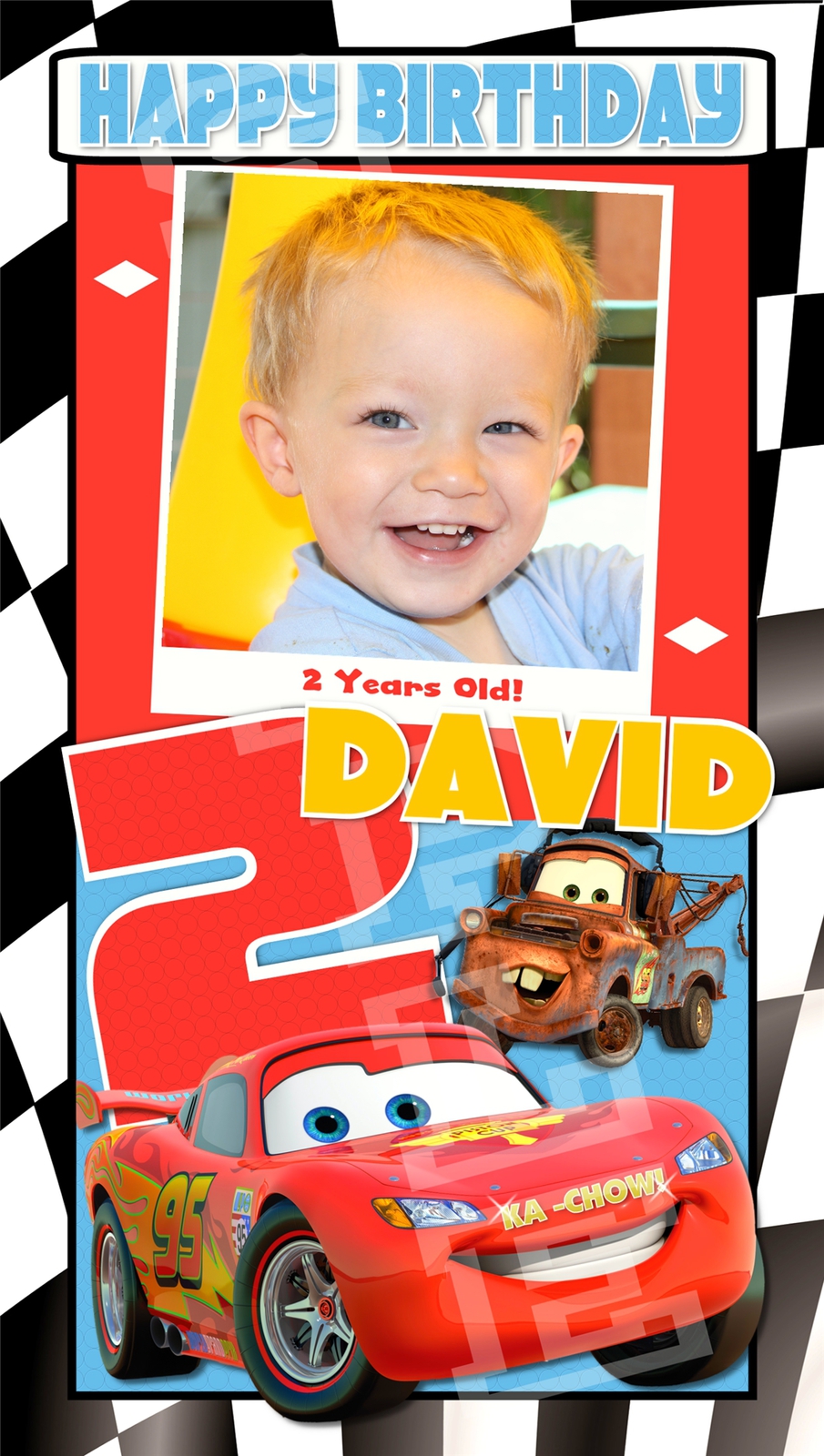 Disney Pixar Cars 2 Custom Personalized And 39 Similar Items