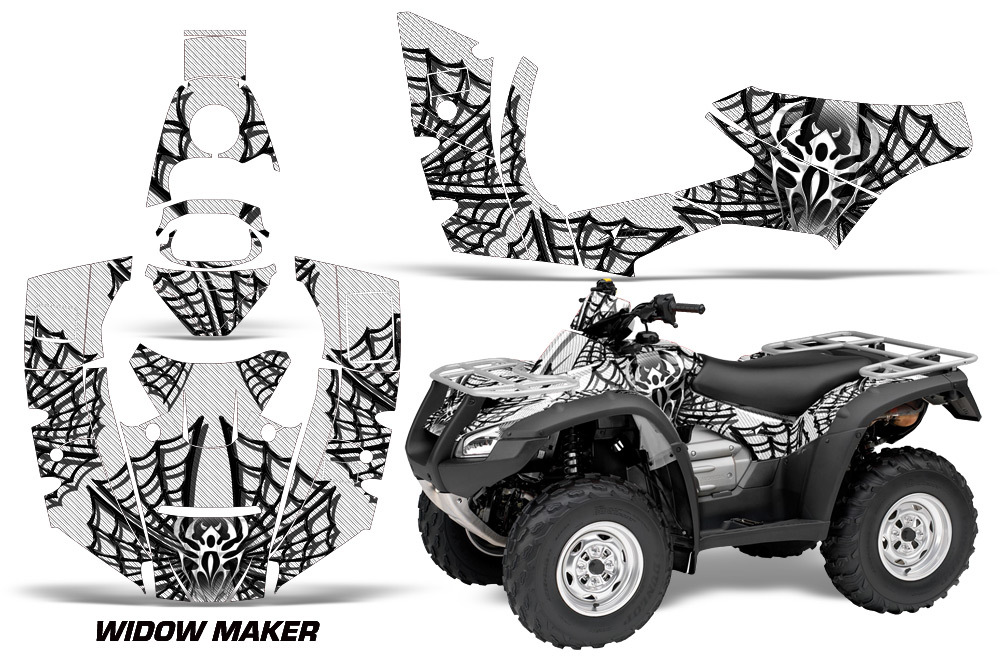 Honda Rincon AMR Racing Graphic Kit Wrap Quad Decal ATV 2006-2014 WIDOW ...