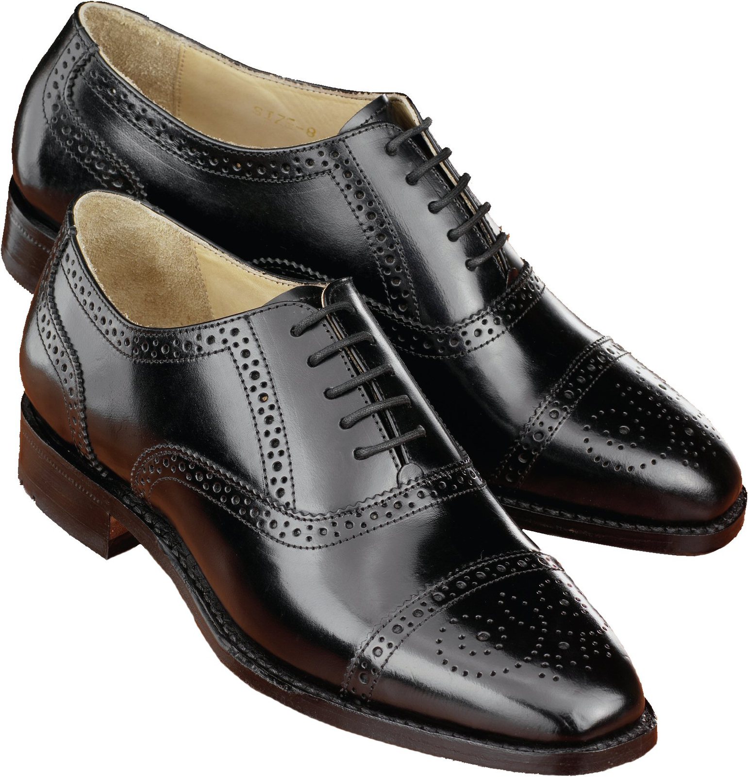 HANDMADE MENS LEATHER SHOES MEN OXFORD BROGUE DRESS SHOES HANDMADE 