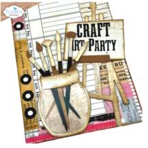 Planner Essentials 59: Art Party die set  Elizabeth Craft  2011 Get Creative image 2