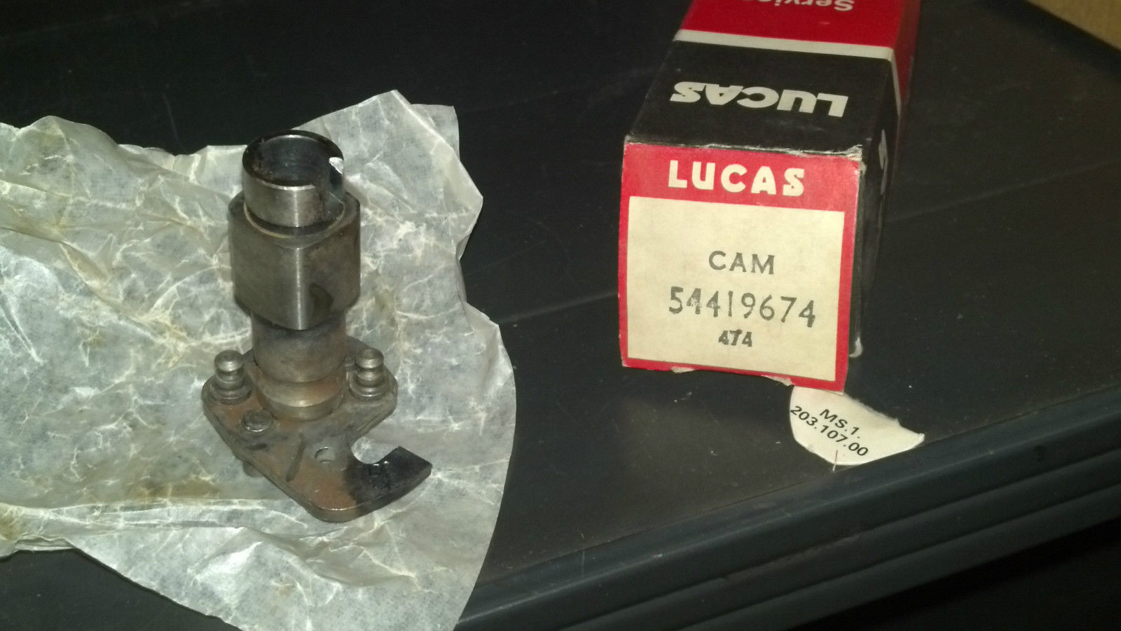 NOS Genuine Lucas Distributor Cam 54419674 for Distributor 41225