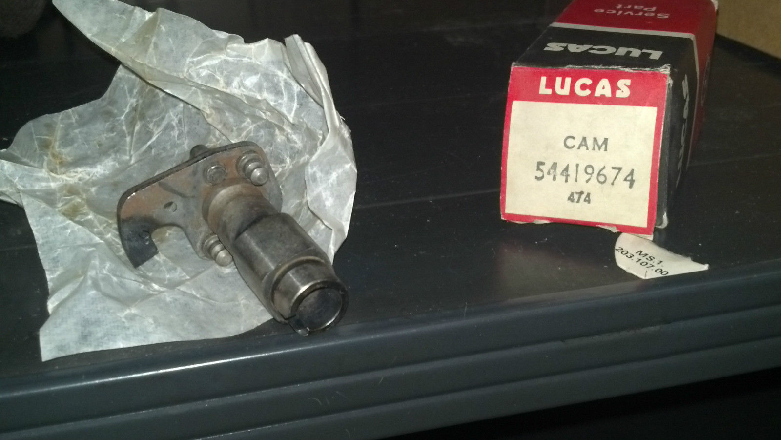 NOS Genuine Lucas Distributor Cam 54419674 for Distributor 41225
