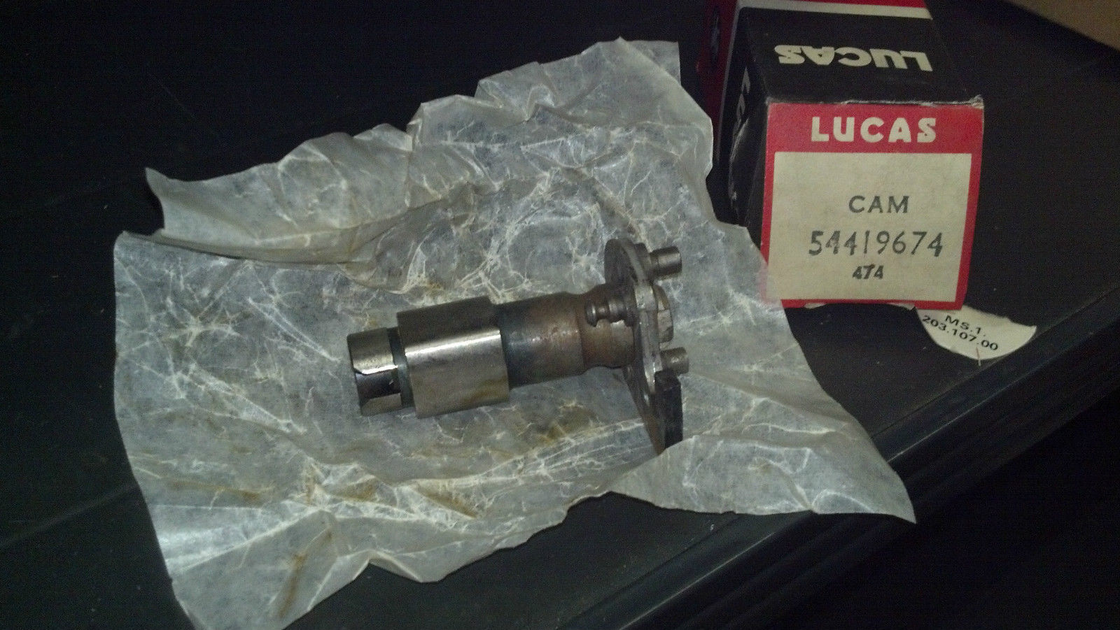 NOS Genuine Lucas Distributor Cam 54419674 for Distributor 41225