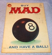 Vintage Mad Humor Satire Comic Magazine September 1963 No. 81  - $9.95