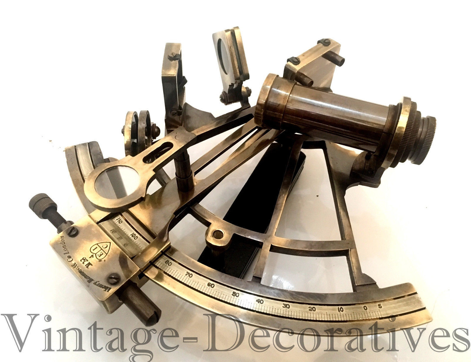 Vintage Nautical Sextant Working Instrument Ancient Sextant Maritime Nautical Decor